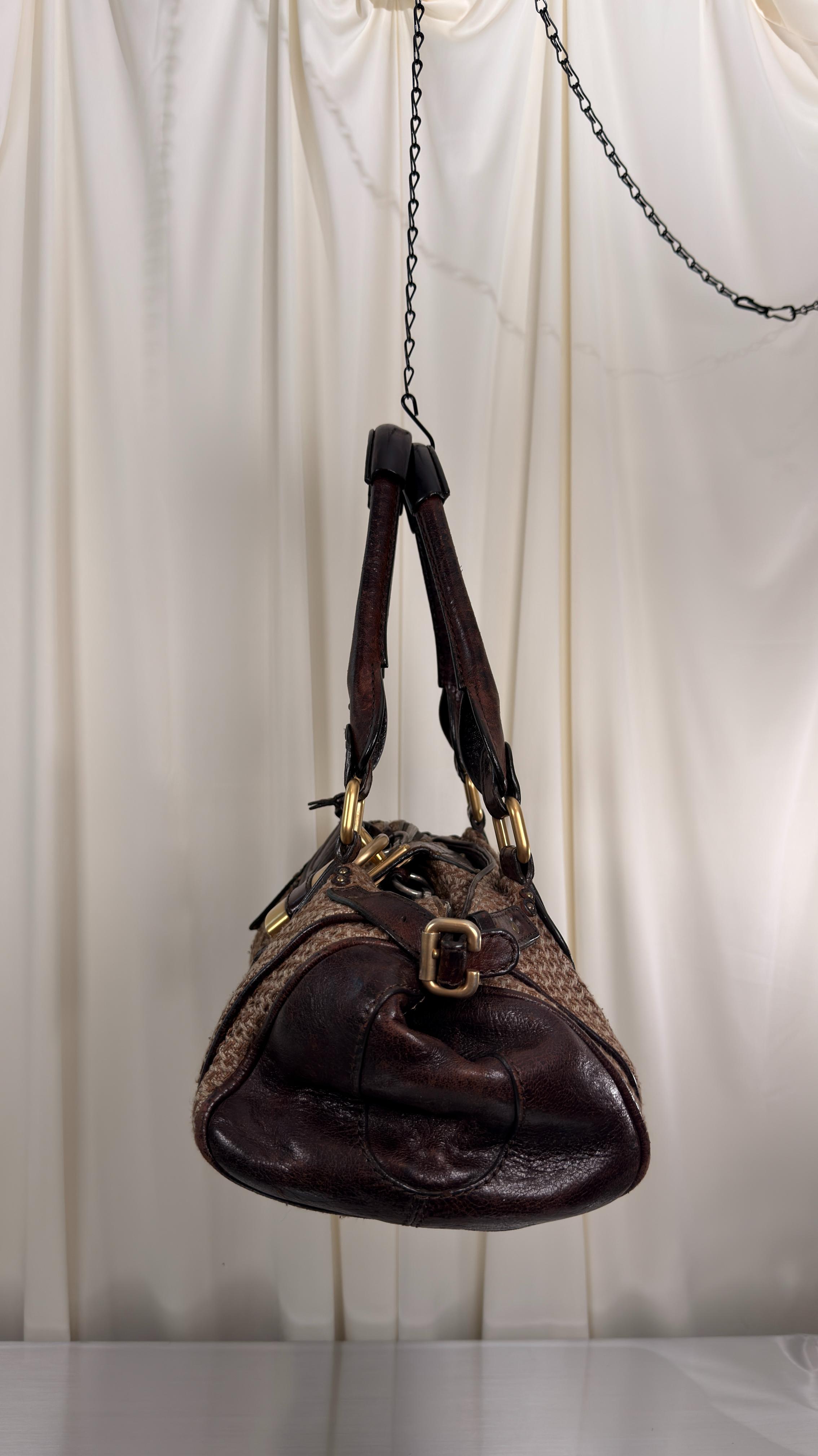 Chloe Tweed Paddington Bag
