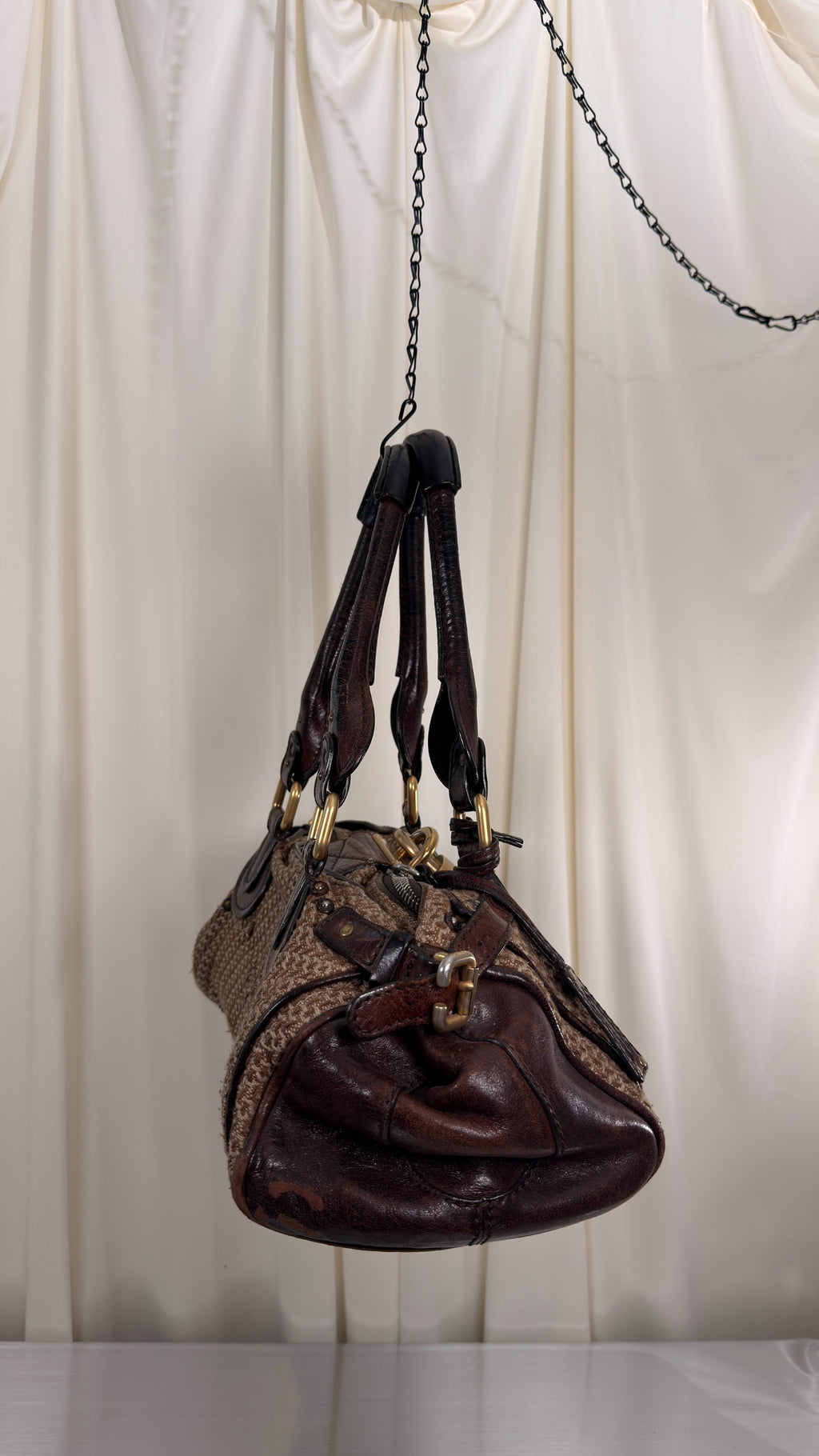 Chloe Tweed Paddington Bag
