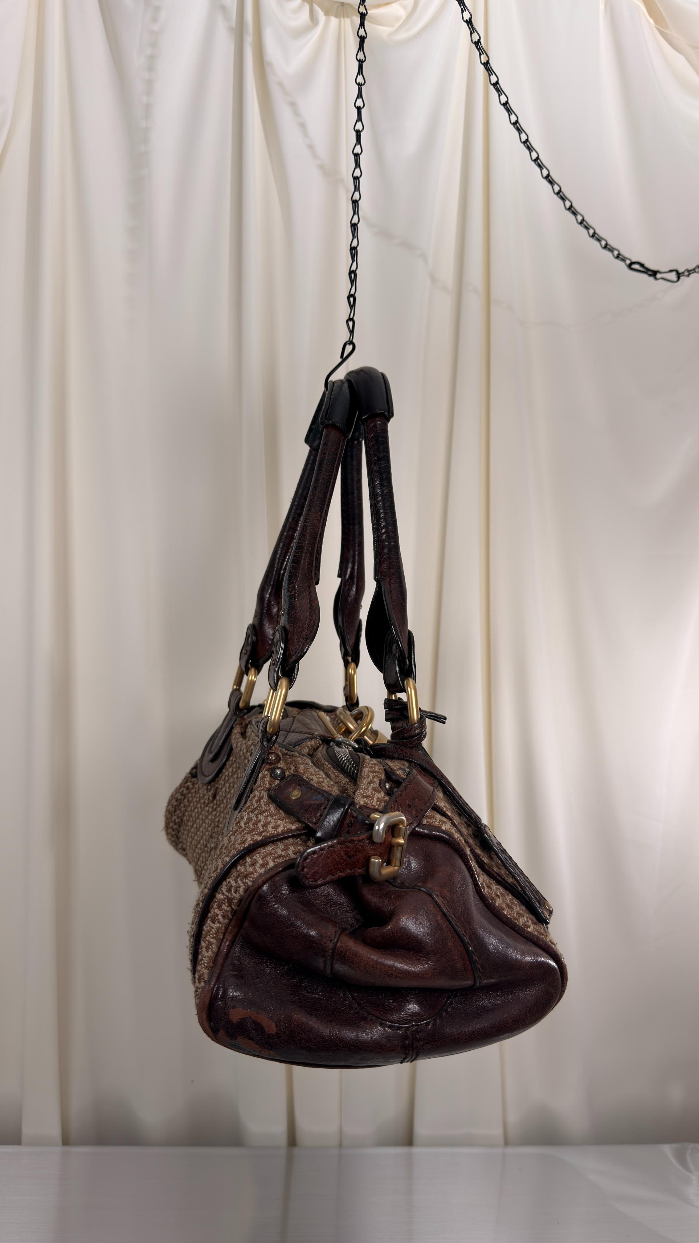 Chloe Tweed Paddington Bag